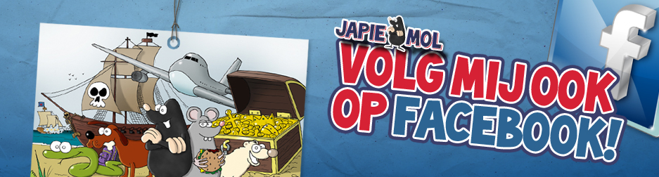 Volg Japie Mol op Facebook!